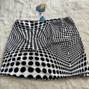 Omighty illusion mini skirt